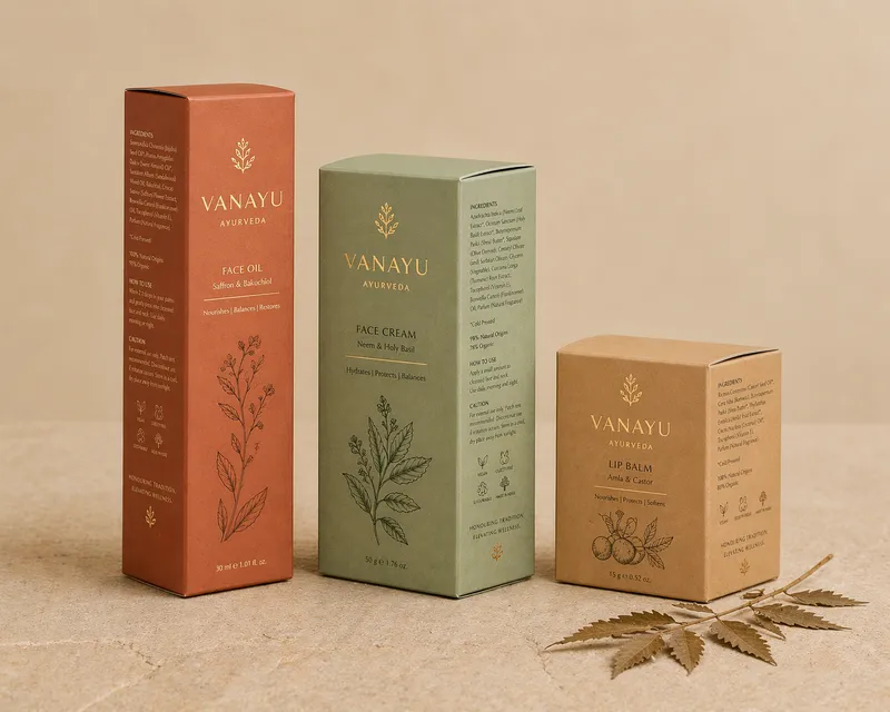 Aakarshak Packaging product imagery